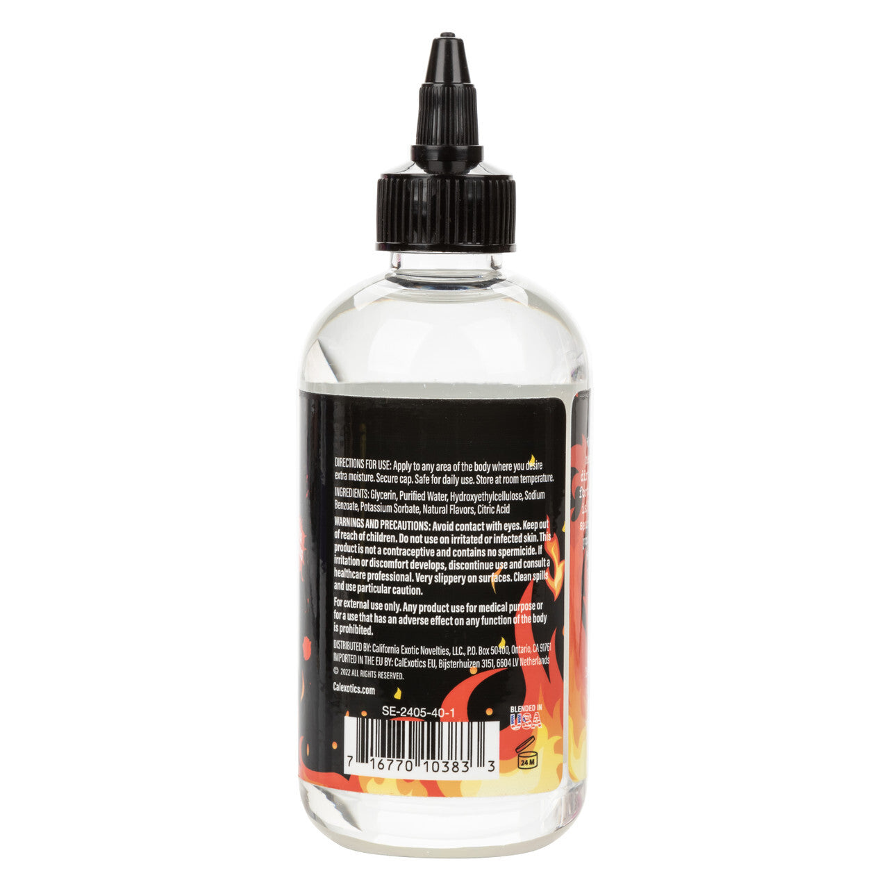 F**K F Sauce Hot Extra Warming Cinnamon Flavored Water Based Lubricant 8 Oz