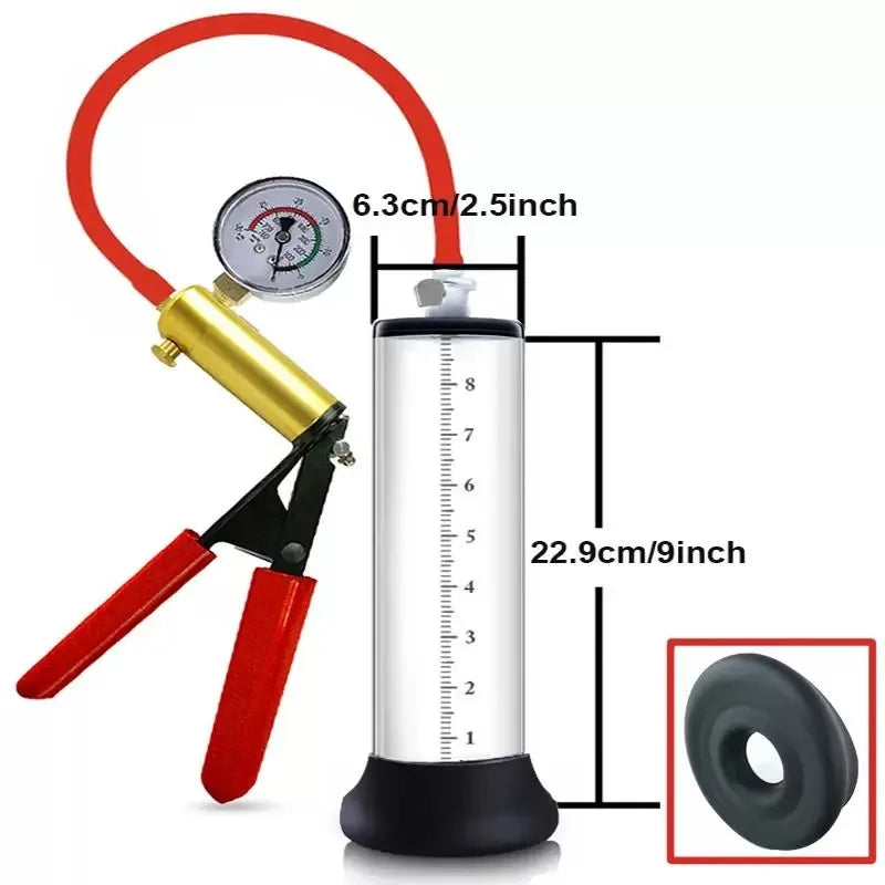 EXTRA LARGE Good Vibes Penis Pump (12inch Length)
