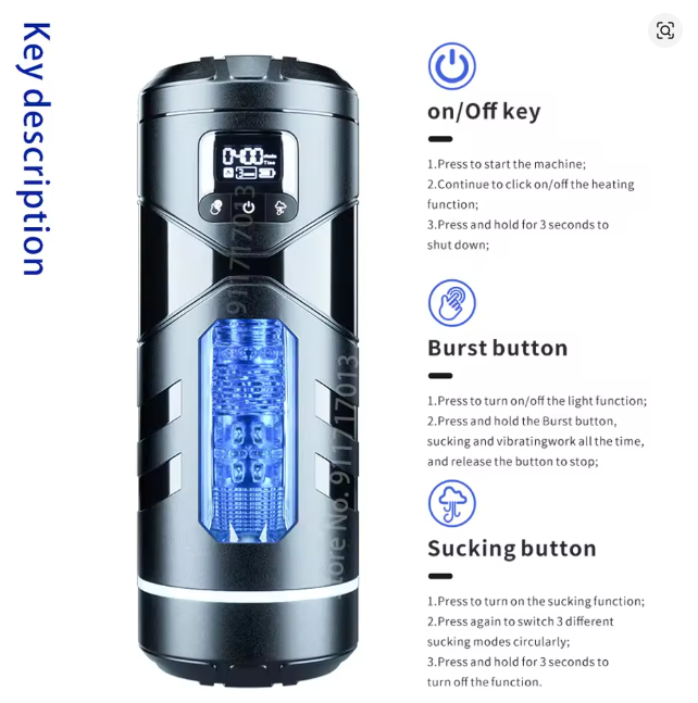Heated Sucking Blowjob Machine