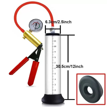 EXTRA LARGE Good Vibes Penis Pump (12inch Length)