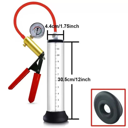 EXTRA LARGE Good Vibes Penis Pump (12inch Length)