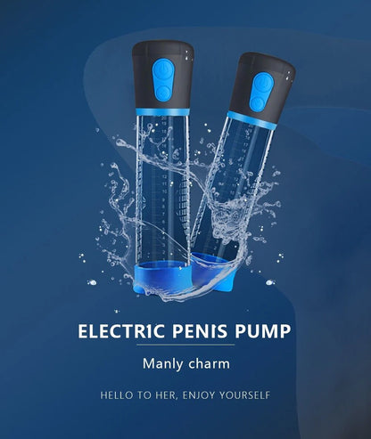 Vacuum Penis Pump for Male ED Enhancement Erectile Enlargement Penis Enlarger BG